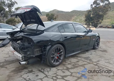 2021 Dodge Charger Scat Pack Rwd из США, поврежденный, VIN 2C3CDXGJ9MH578127